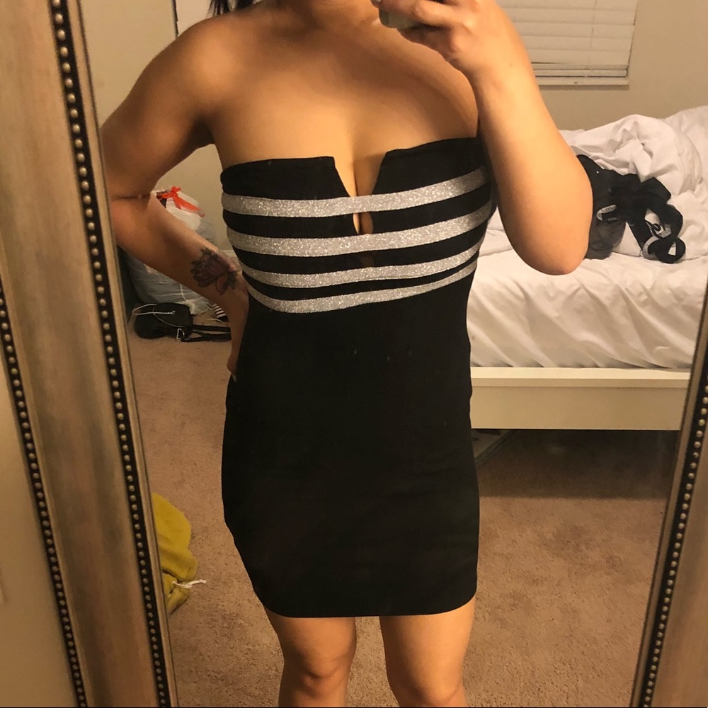 Motel Rocks caged dress - S